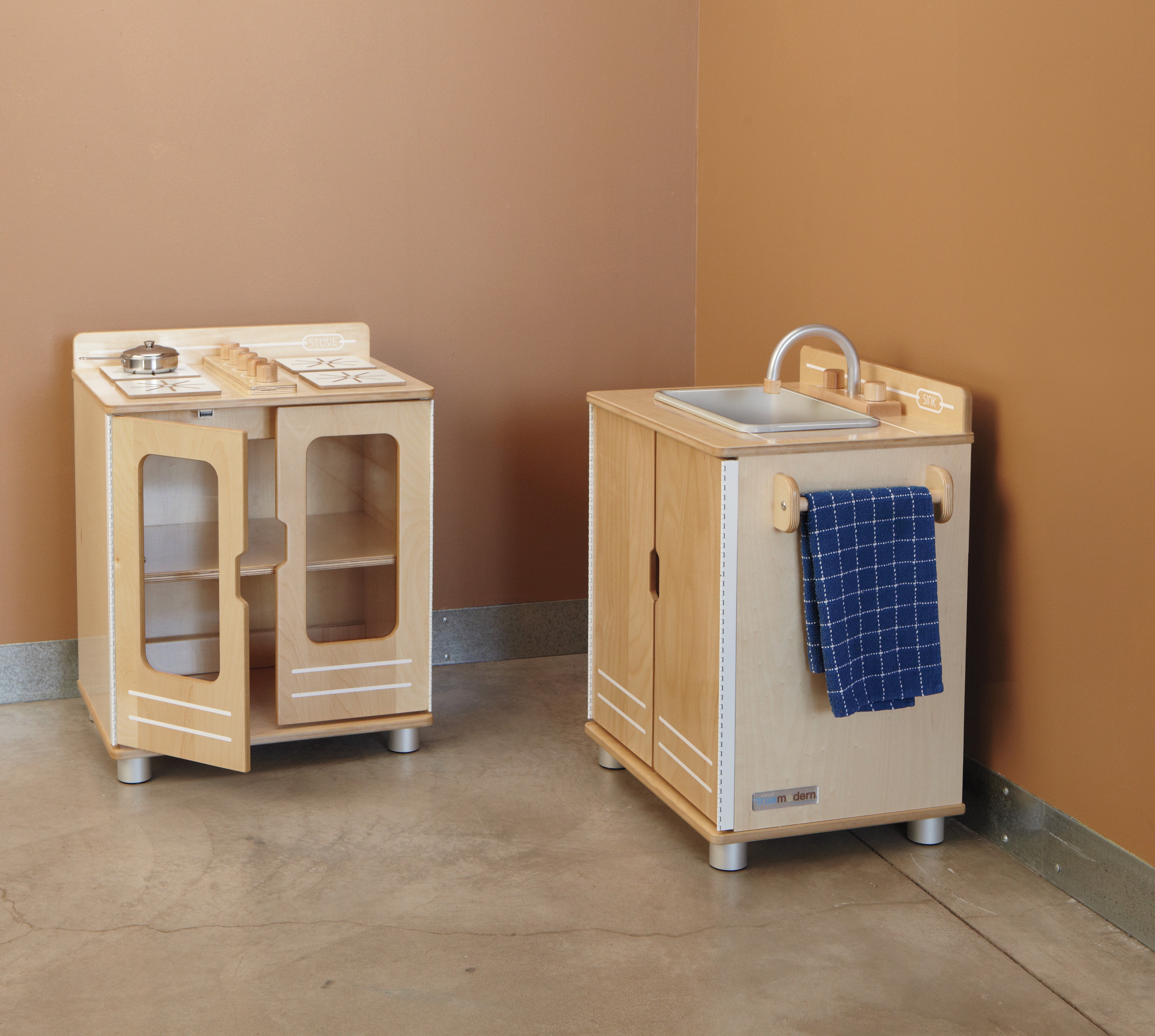 TrueModern® Play Kitchen Stove