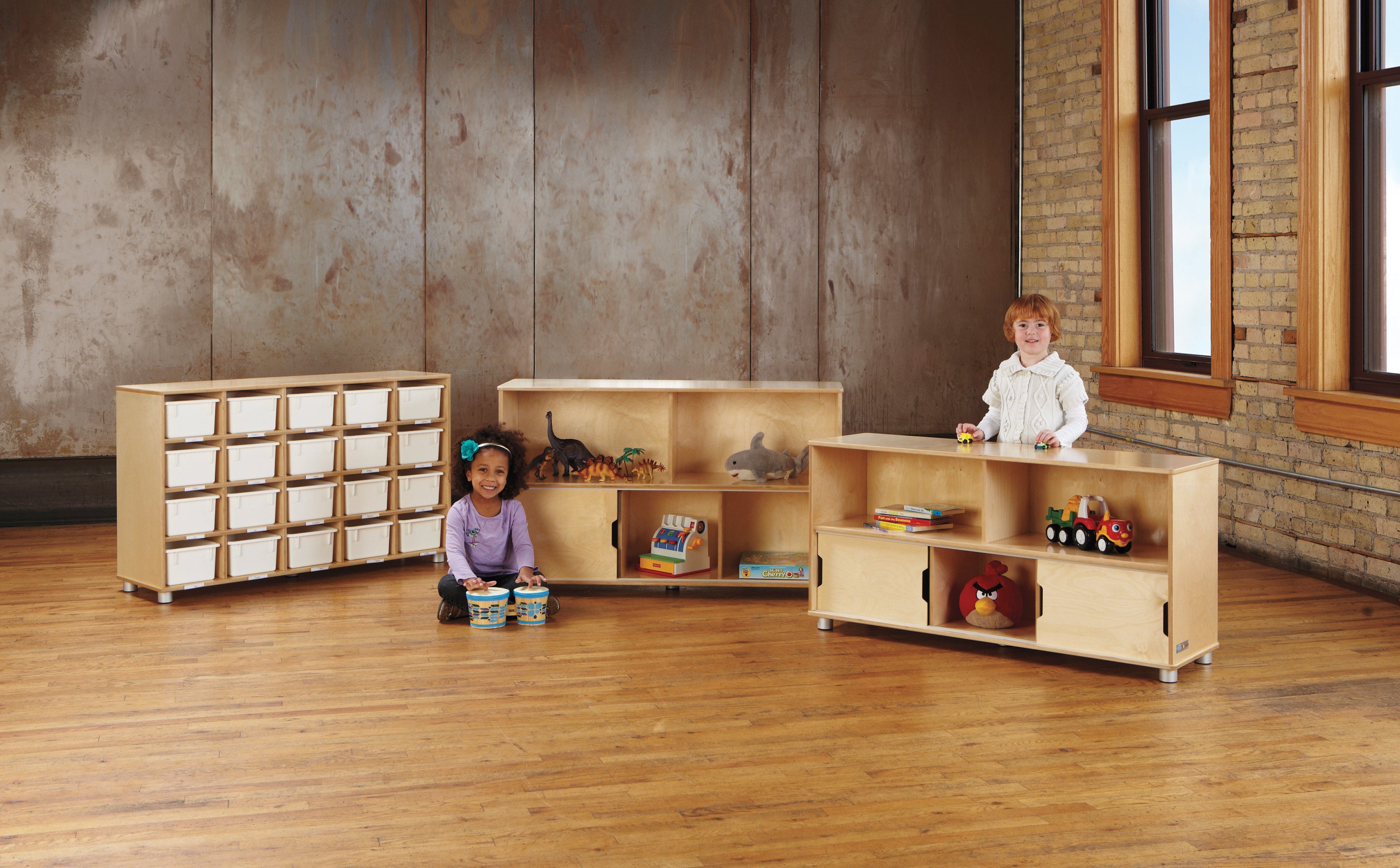 TrueModern® Low Storage Shelf