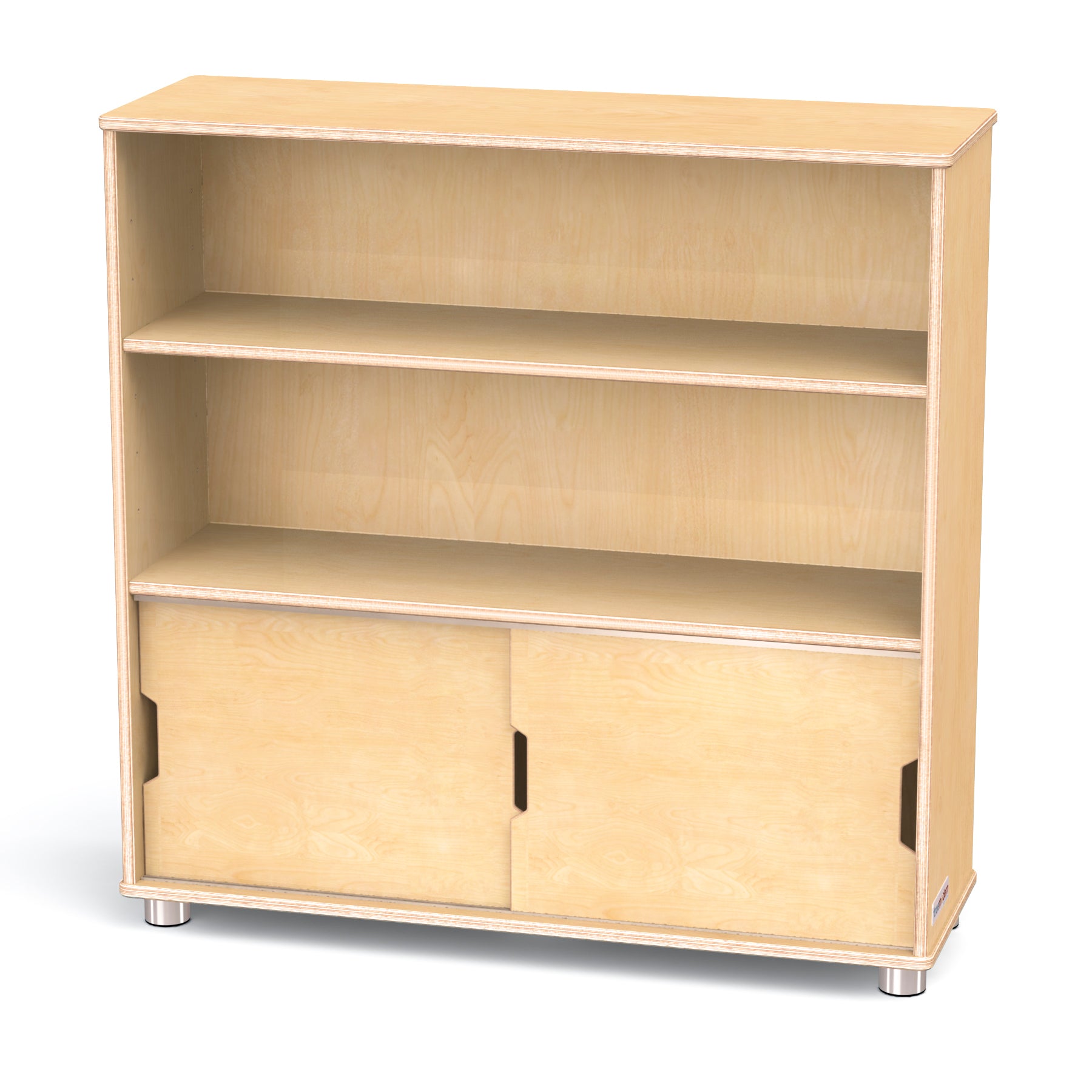TrueModern® Two-shelf Bookcase