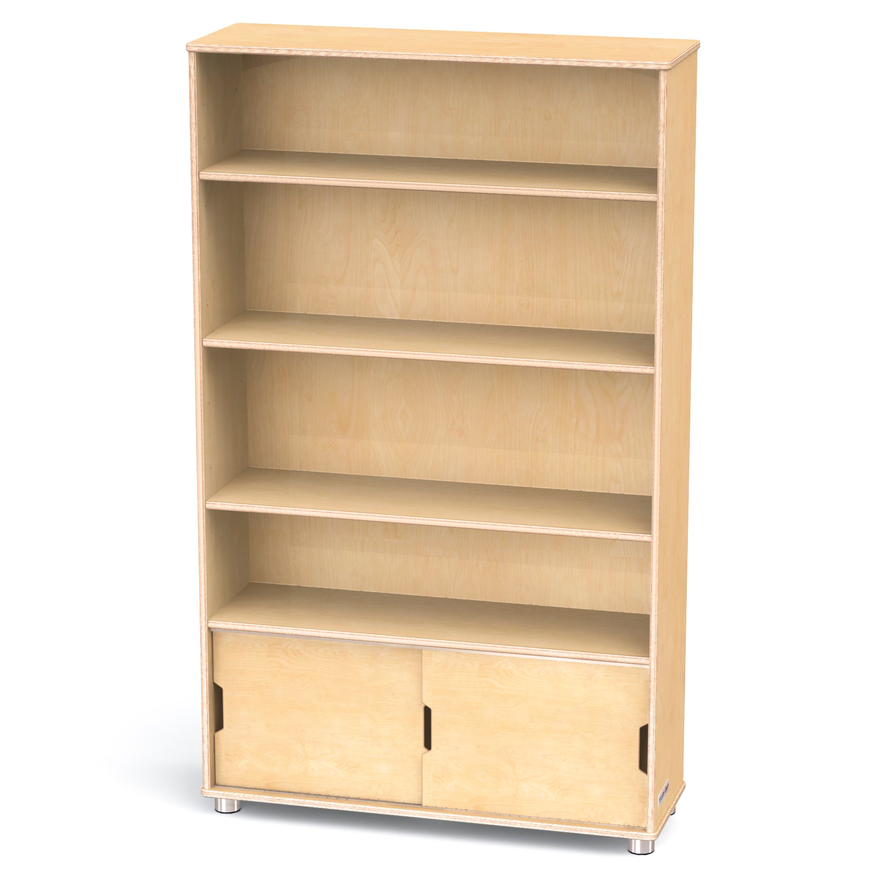 TrueModern® Four-Shelf Bookcase