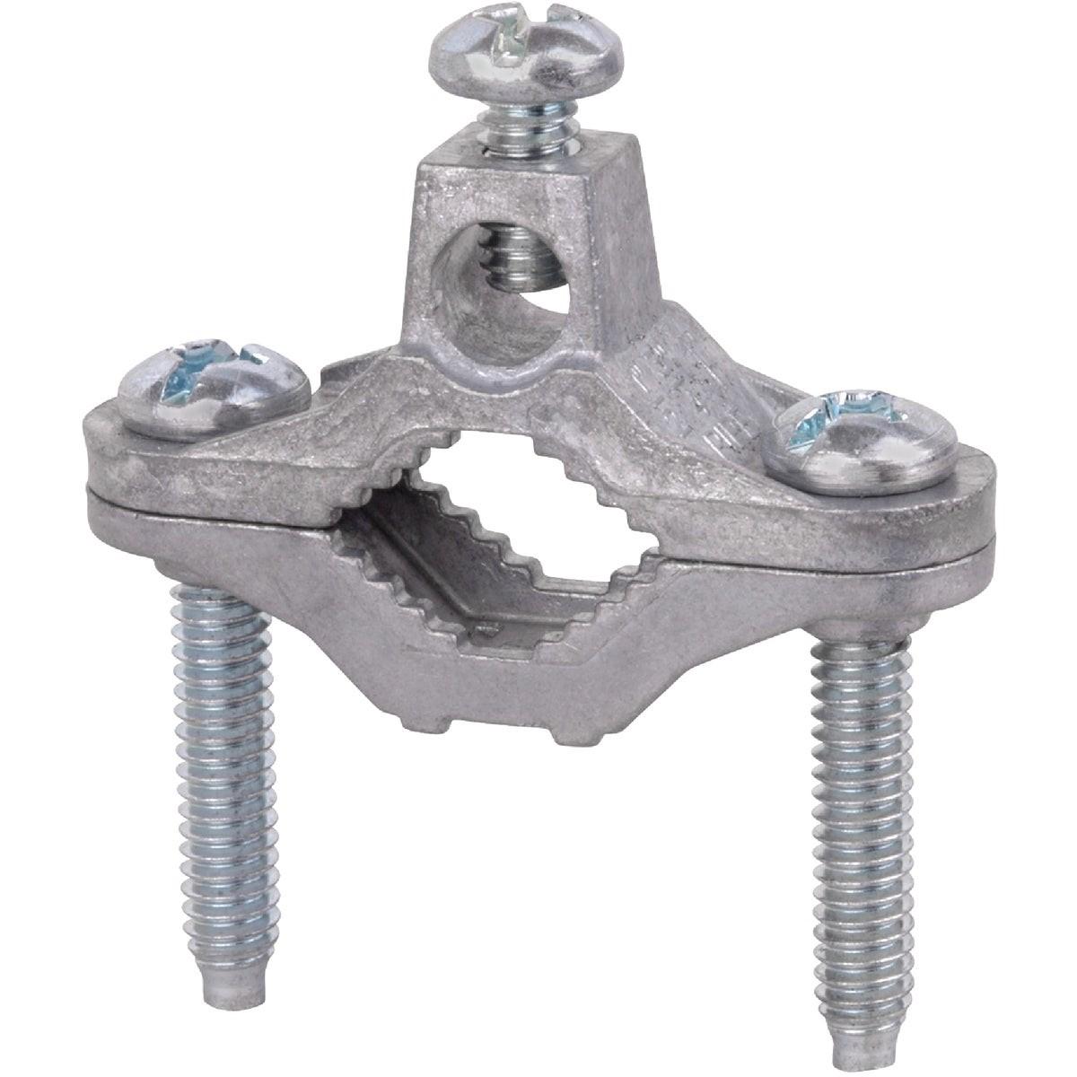Steel City 1/2 In. to 1 In. #10 to #2 AWG Set Screw Ground Clamp