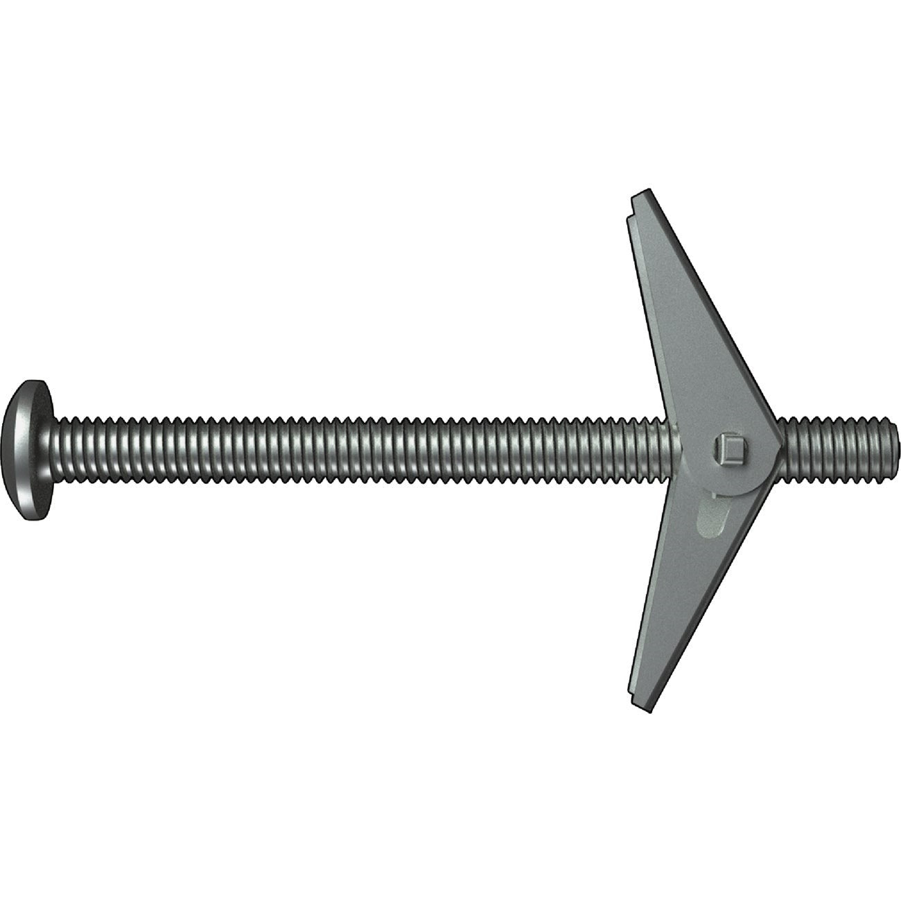 Wej-it 1/4 In. x 4 In. Mushroom-Head Wing Toggle Bolt Anchor (50-Count)