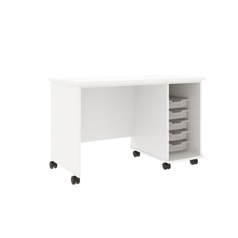IDS Desk w/Trays, Insipid