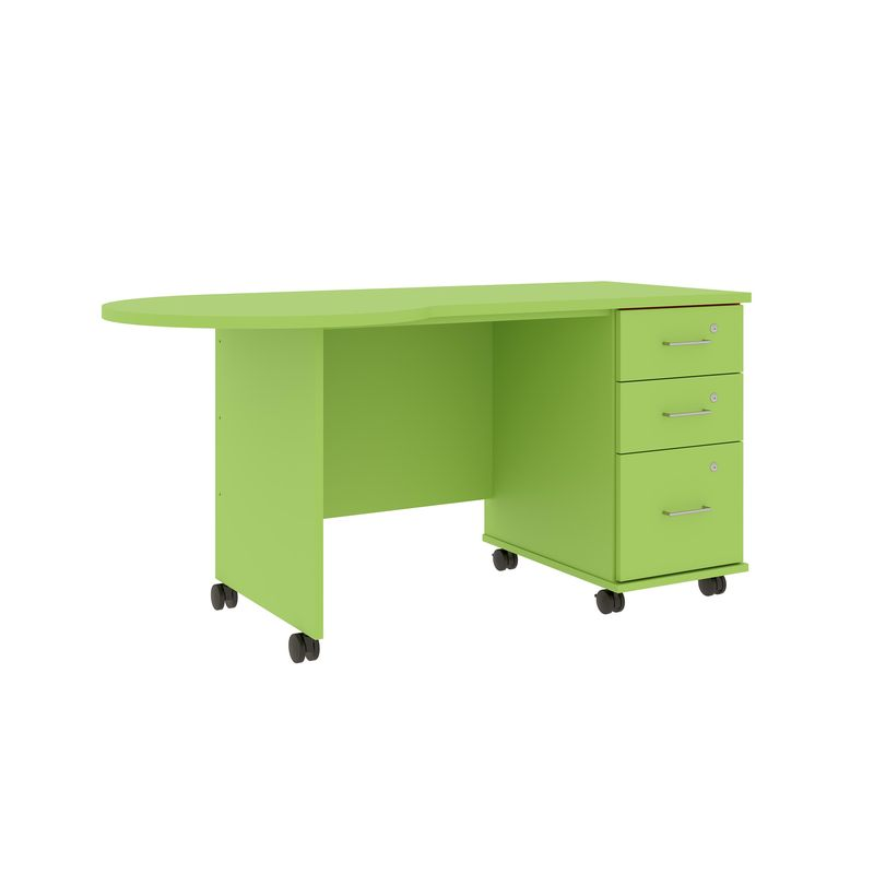 IDS Desk BBF w/Island Top, Island