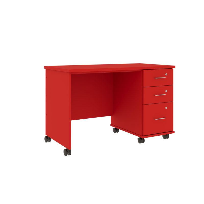 IDS Desk BBF, Tulip Red