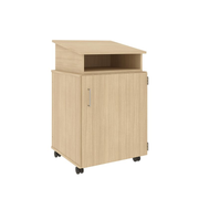 IDS Mobile Pedestal, Battle Creek Oak