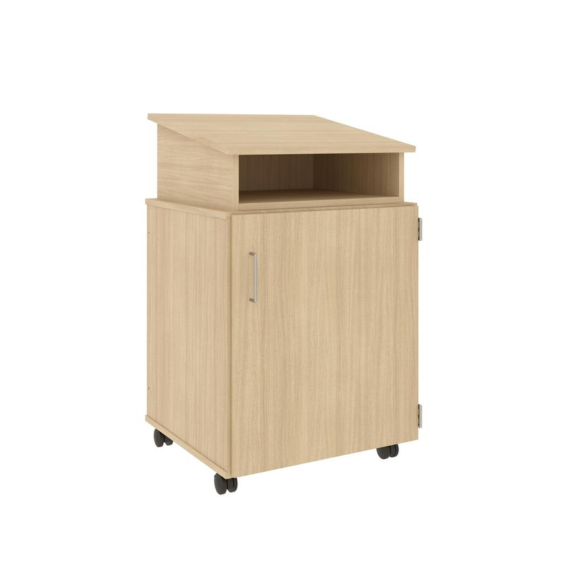 IDS Mobile Pedestal, Battle Creek Oak