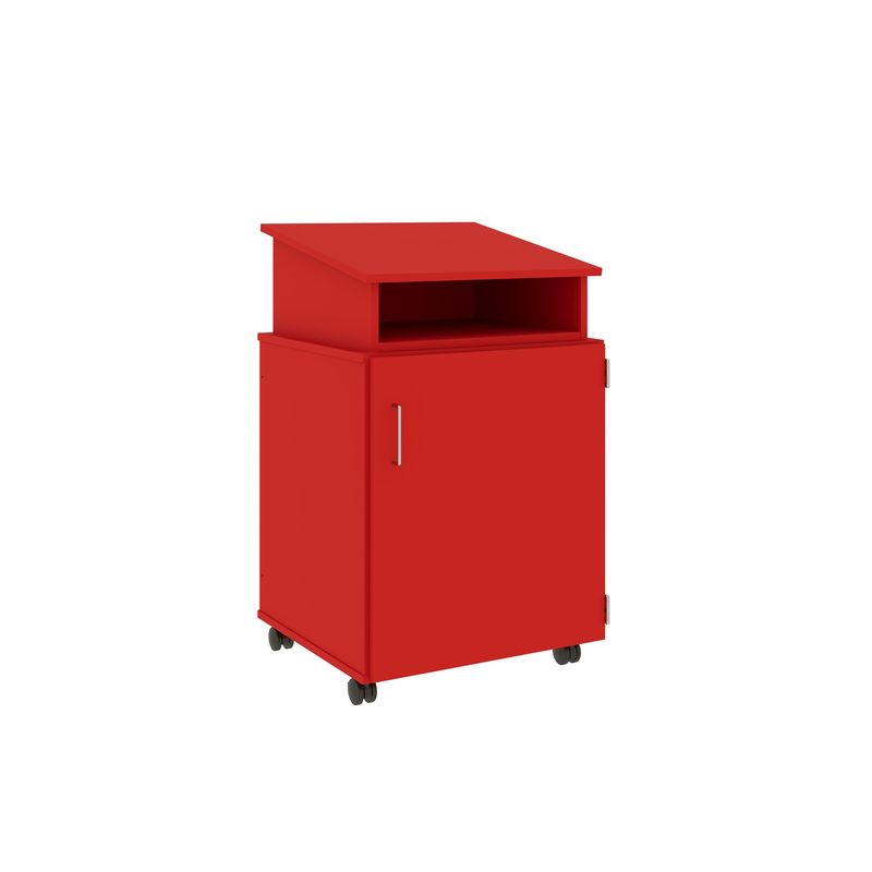 IDS Mobile Pedestal, Tulip Red