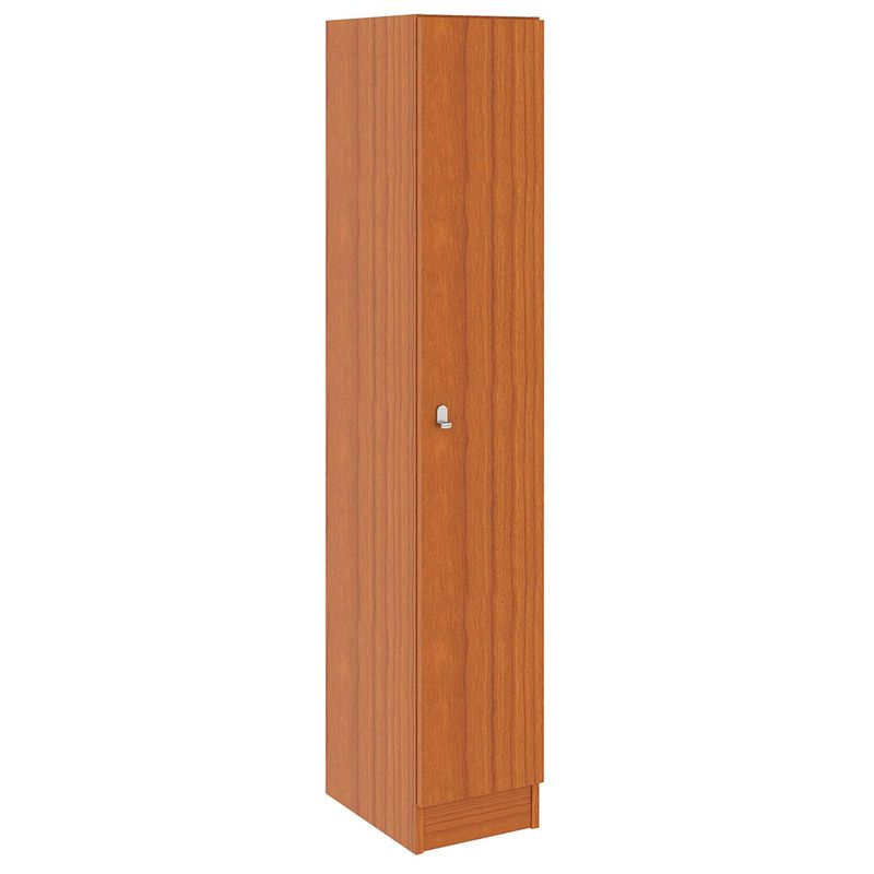 Single Wide One Compartment, Cherry, 72"H x 12.5"W x 17"D