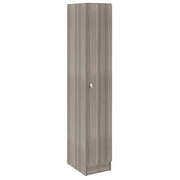 Single Wide One Compartment, Shadow Elm, 72"H x 12.5"W x 17"D