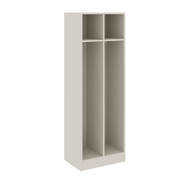 Double Wide Two Compartment, Mirage, 72"H x 24"W x 17"D