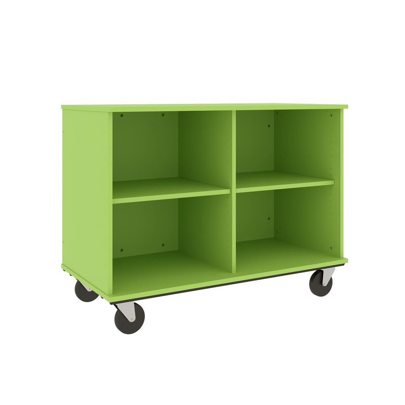 36" Tall - Open Divided Storage, Island