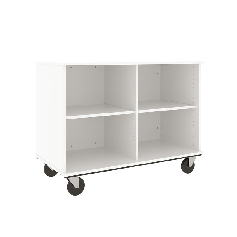 36" Tall - Open Divided Storage, Insipid