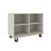 36" Tall - Open Divided Storage, Mirage