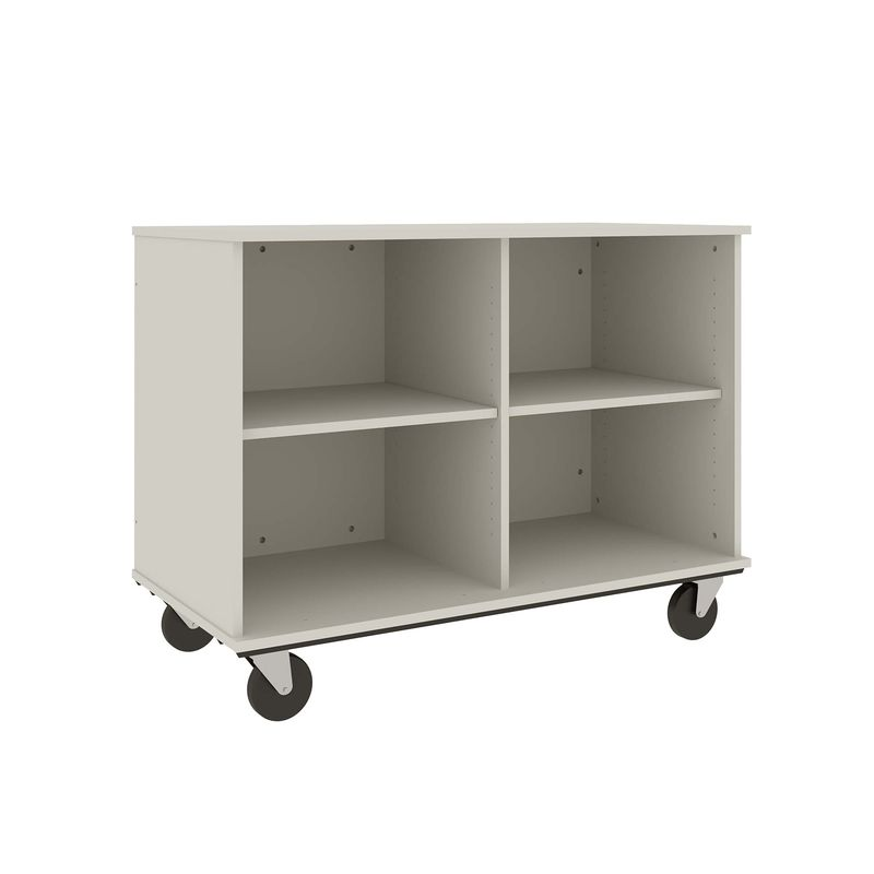 36" Tall - Open Divided Storage, Mirage