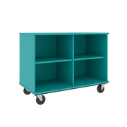 36" Tall - Open Divided Storage, Ocean