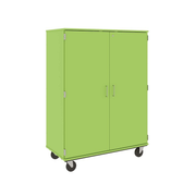 67" Tall - Closed Shelf Storage w/ Lock, Island