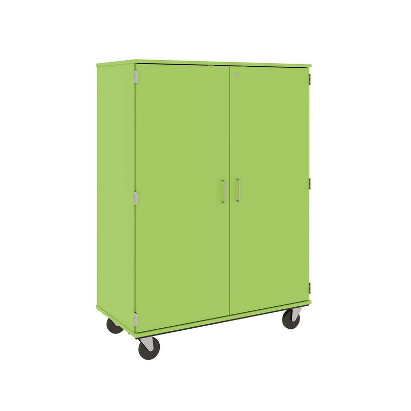 67" Tall - Closed Shelf Storage w/ Lock, Island