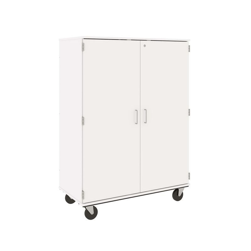67" Tall - Closed Shelf Storage w/ Lock, Insipid