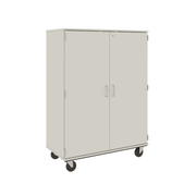 67" Tall - Closed Shelf Storage w/ Lock, Mirage