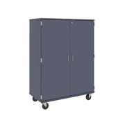 67" Tall - Closed Shelf Storage w/ Lock, Tsunami