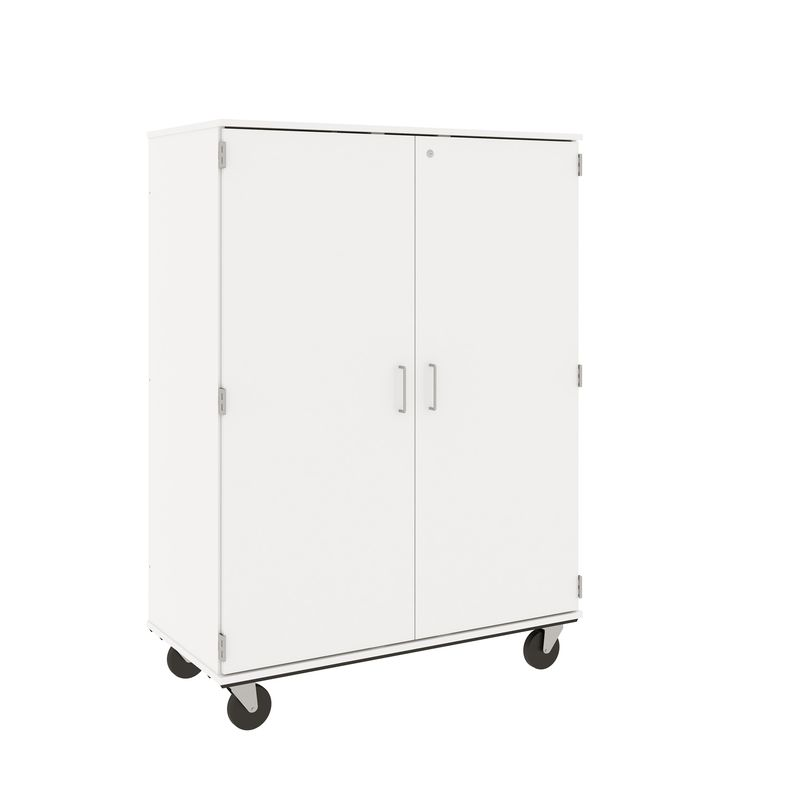 67" Tall - Closed Wardrobe/Shelf Combination Storage w/ Lock, Insipid