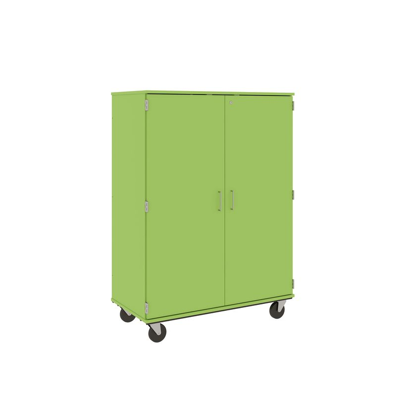 67" Tall - Closed Wardrobe/ File Drawer Combination Storage w/ Lock, Island