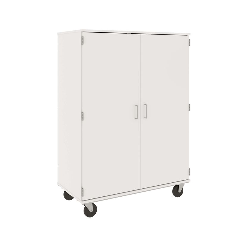 67" Tall - Computer Center Storage w/ Lock, Insipid