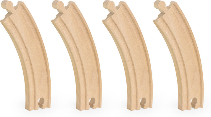 Long Curved Tracks (4 pack)