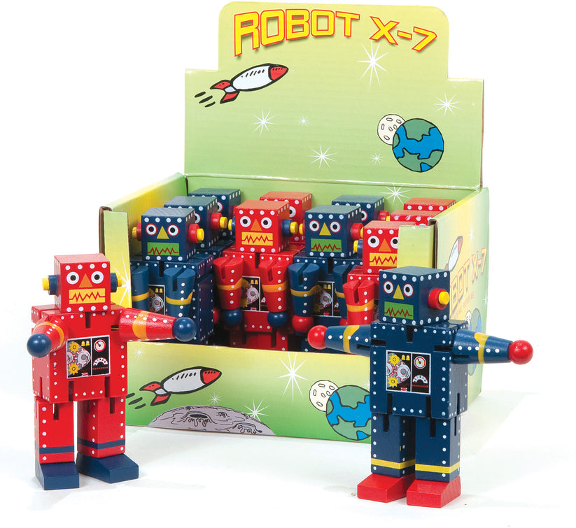 Mini X-7 Robot (Display of 12)