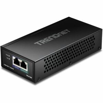 TRENDnet 2.5G PoE++ Injector, 1 x RJ-45 Input Port(s) - 1 x RJ-45 Output Port(s) - 90 W