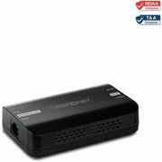 TRENDnet 10G PoE+ Injector, TPE-315GI, Convert Non-PoE Port to a PoE+ Port, PoE (15.4W) or PoE+ (30W), 10GBASE-T Compliant, up to 100m (328 Ft.),