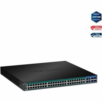 TRENDnet TPE-5240WS 52-Port Gigabit Web Smart PoE+ Switch