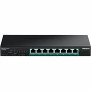 Trendnet - 8-Port 2.5G PoE++ Switch, TPE-BG380, 8 X 2.5GB PoE++ Ports, 230W Poe Power Budget, 40Gbps Switching Capacity - Black