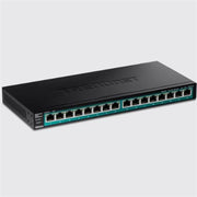 TRENDnet TPE-TG161H  16-Port Gigabit PoE+ Switch