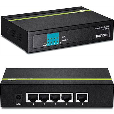 TRENDnet TPE-TG50g 5-port Gigabit PoE+ Switch