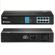 8 Port Gig PoE GREENnet Swtch, TPETG81G
