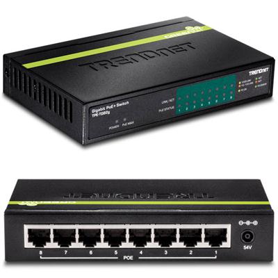 TRENDnet TPE-TG82G 8-Port Gigabit PoE+ Switch