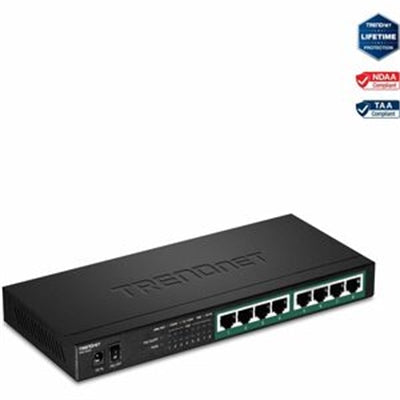 TRENDnet TPE-TG83  8-Port Gigabit PoE+ Switch