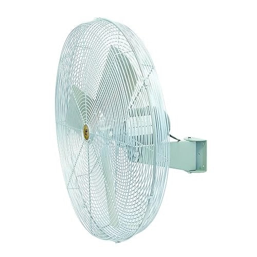 24" Unassembled Standard Ind. Fan W/ Wall Mount,  1/4 HP