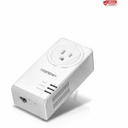 TRENDnet TPL-423E Powerline 1300 AV2 Adapter with Built-in Outlet