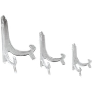 Tripar 6 In. to 10 In. 90 Degree Clear Acrylic Plate Stand