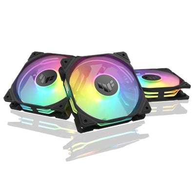 ASUS - TUF TR120 FAN RVRS BLK 3in1 - Black