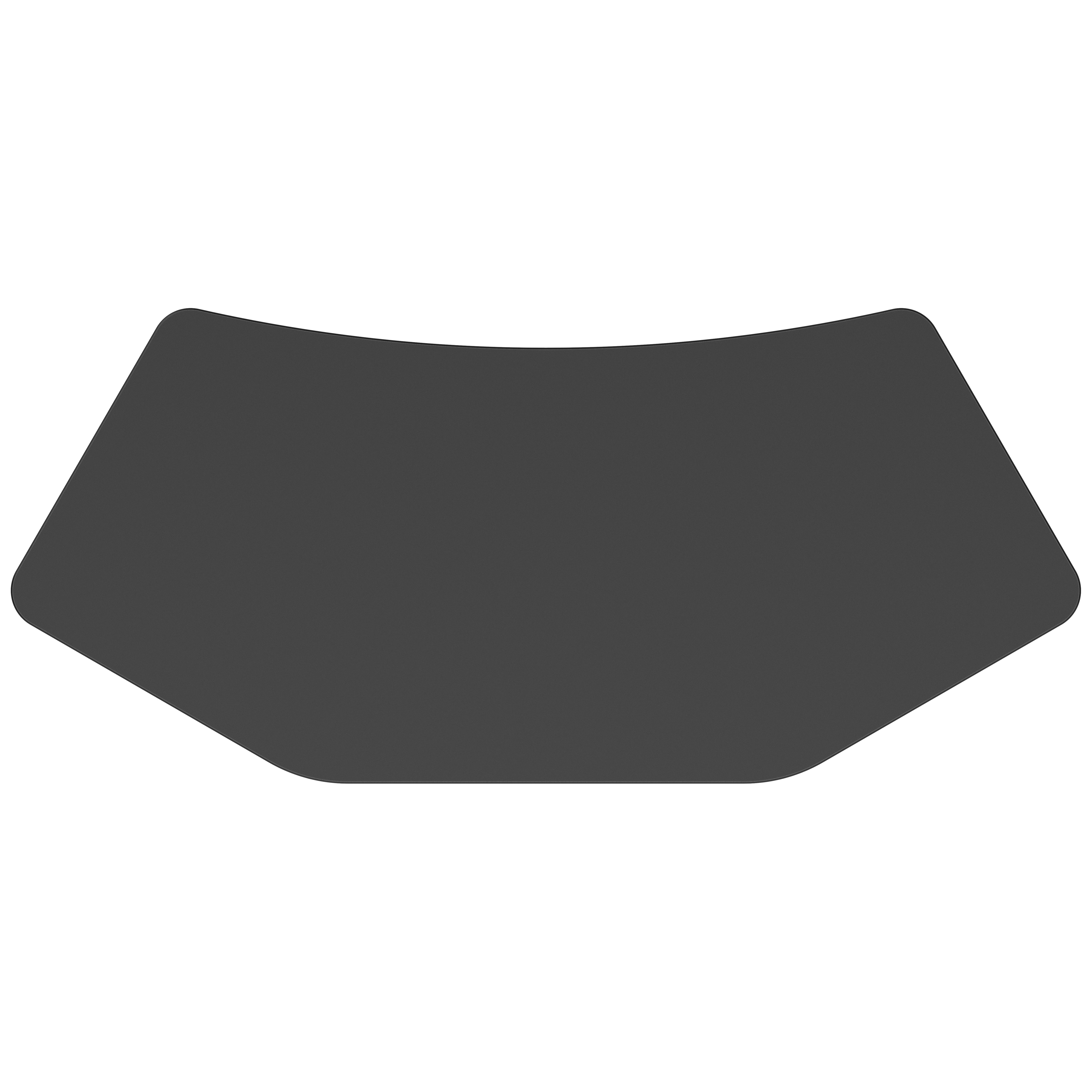 NPS® Aero-Lift Activity Table, 24" x 54" Tri, Chem-Res Top, Surface Color: Black