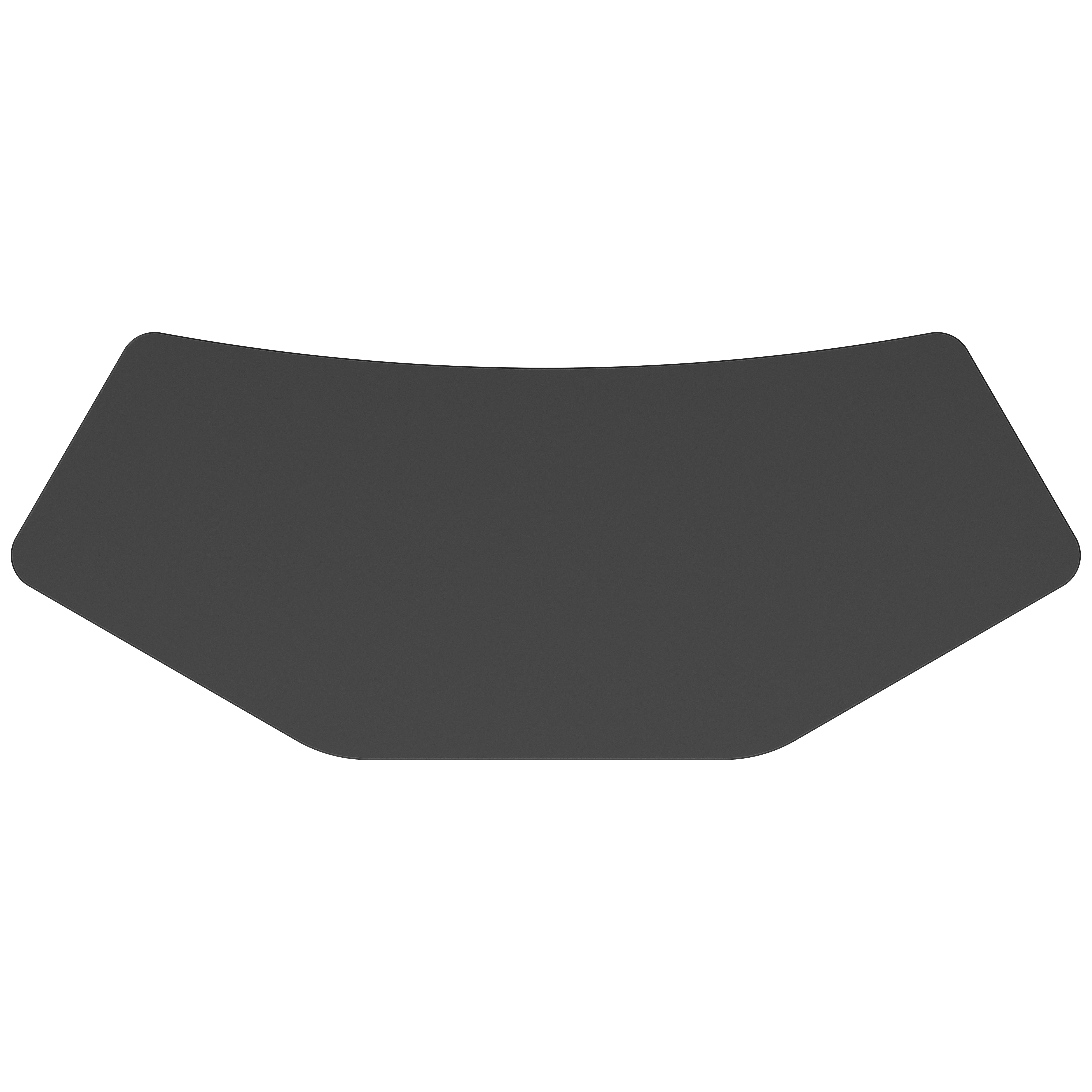NPS® Aero-Lift Activity Table, 24" x 60" Tri, Chem-Res Top, Surface Color: Black