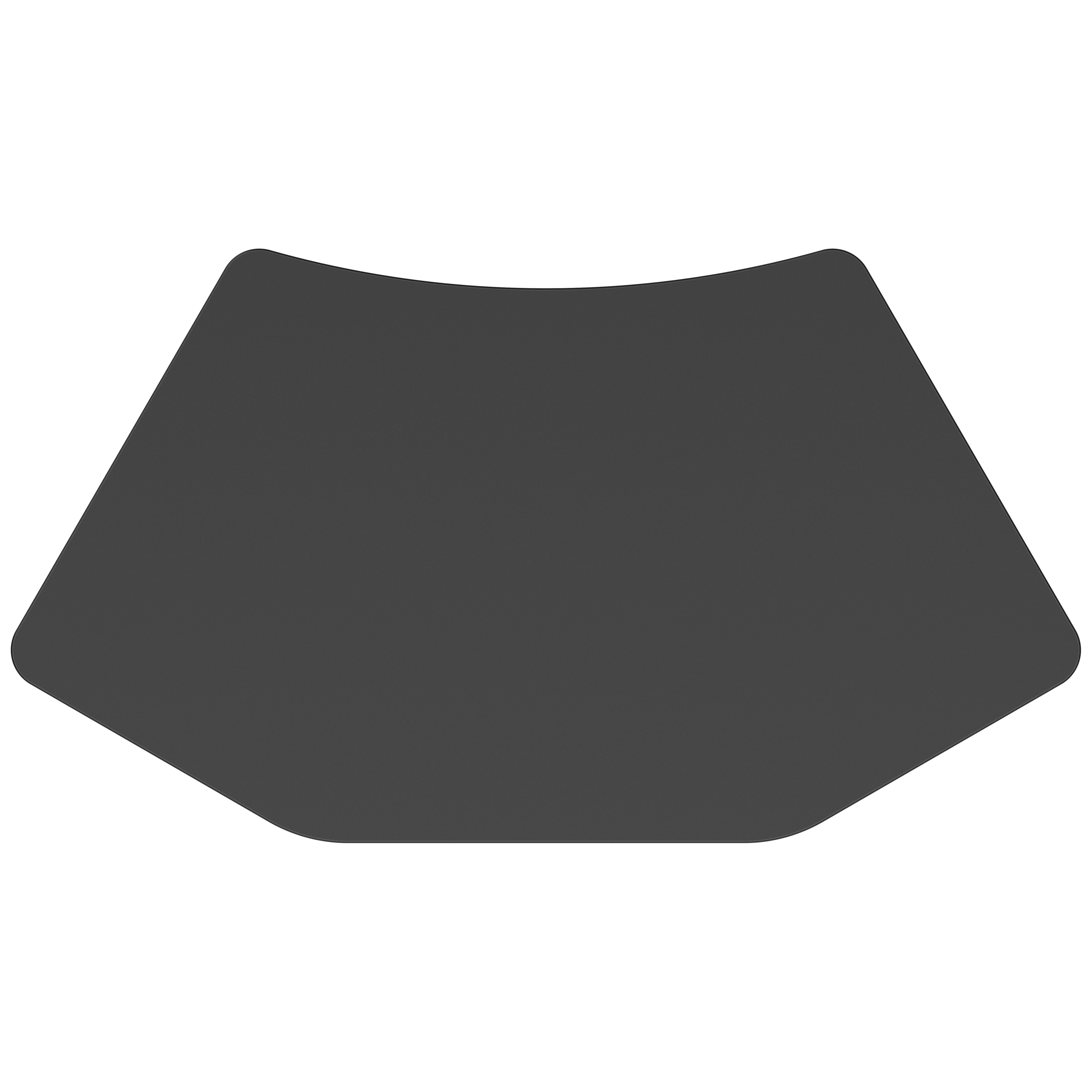 NPS® Aero-Lift Activity Table, 30" x 54" Tri, Chem-Res Top, Surface Color: Black