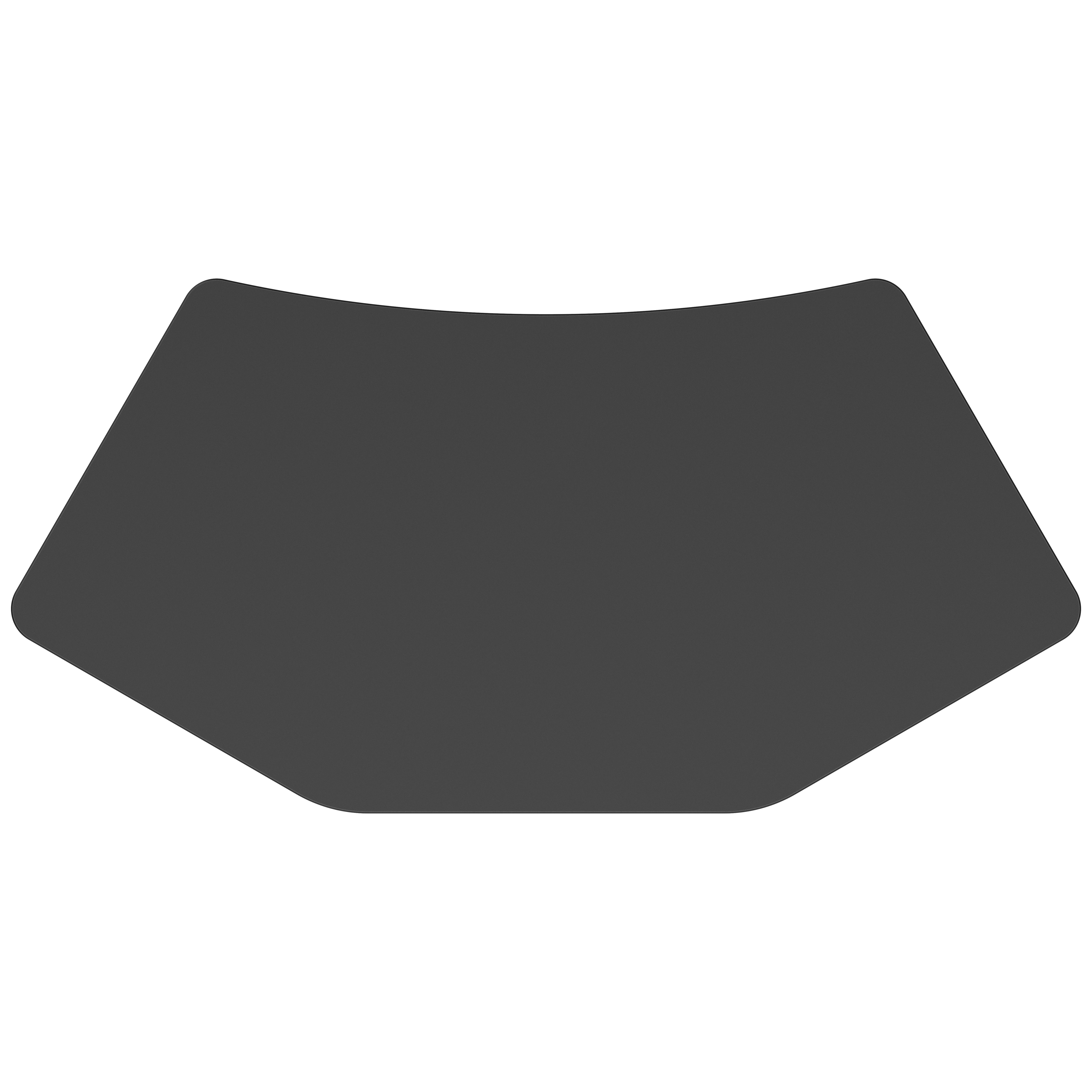 NPS® Aero-Lift Activity Table, 30" x 60" Tri, Chem-Res Top, Surface Color: Black