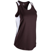 Speed Singlet - Maroon White - Womens - Extra-Small