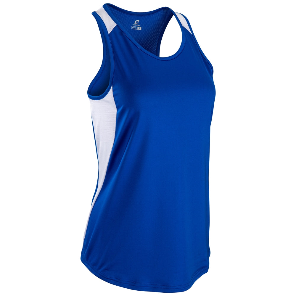 Speed Singlet - Royal White - Womens - Medium
