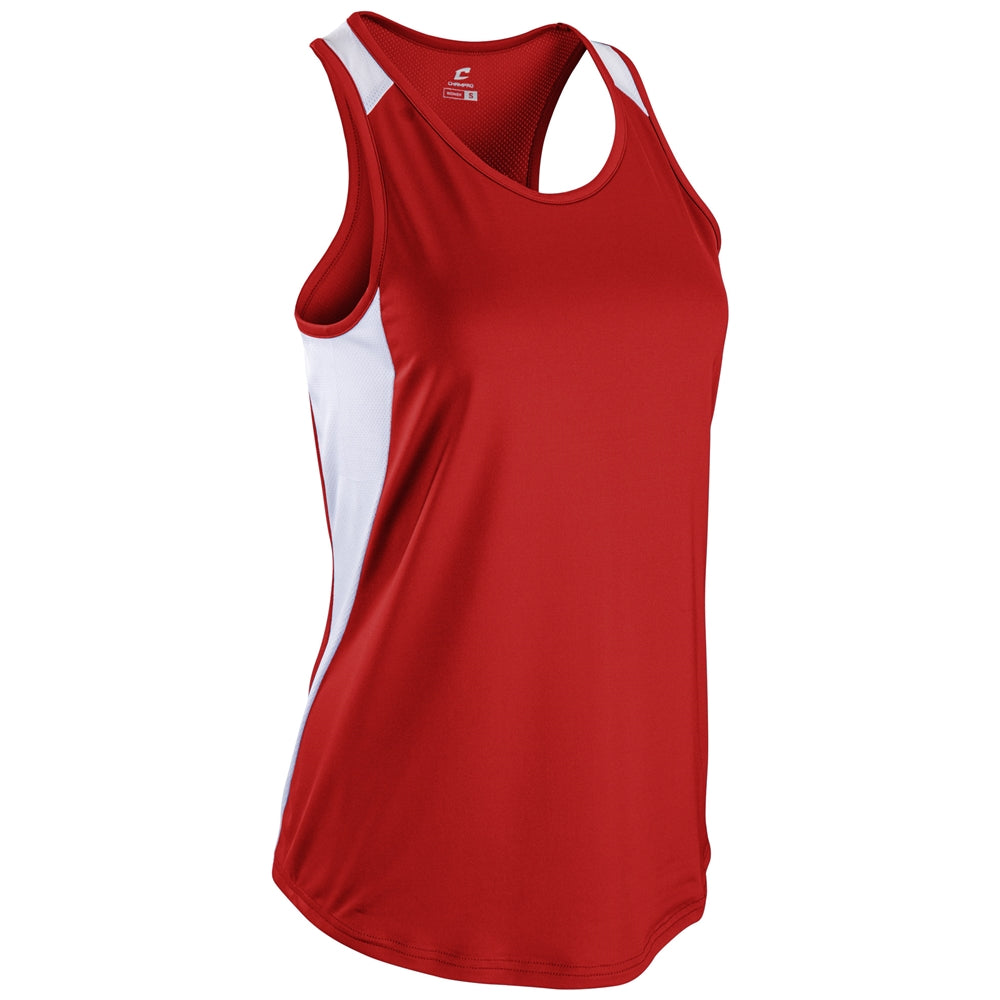 Speed Singlet - Scarlet White - Womens - XXLarge